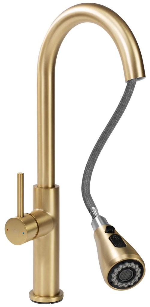 Konyhai csaptelep Rea Nest Gold Brush