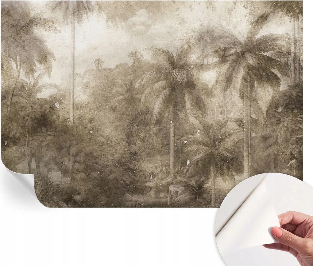 Öntapadós fotótapéta Egyszerű összeszerelés Egzotikus táj 152x104 cm