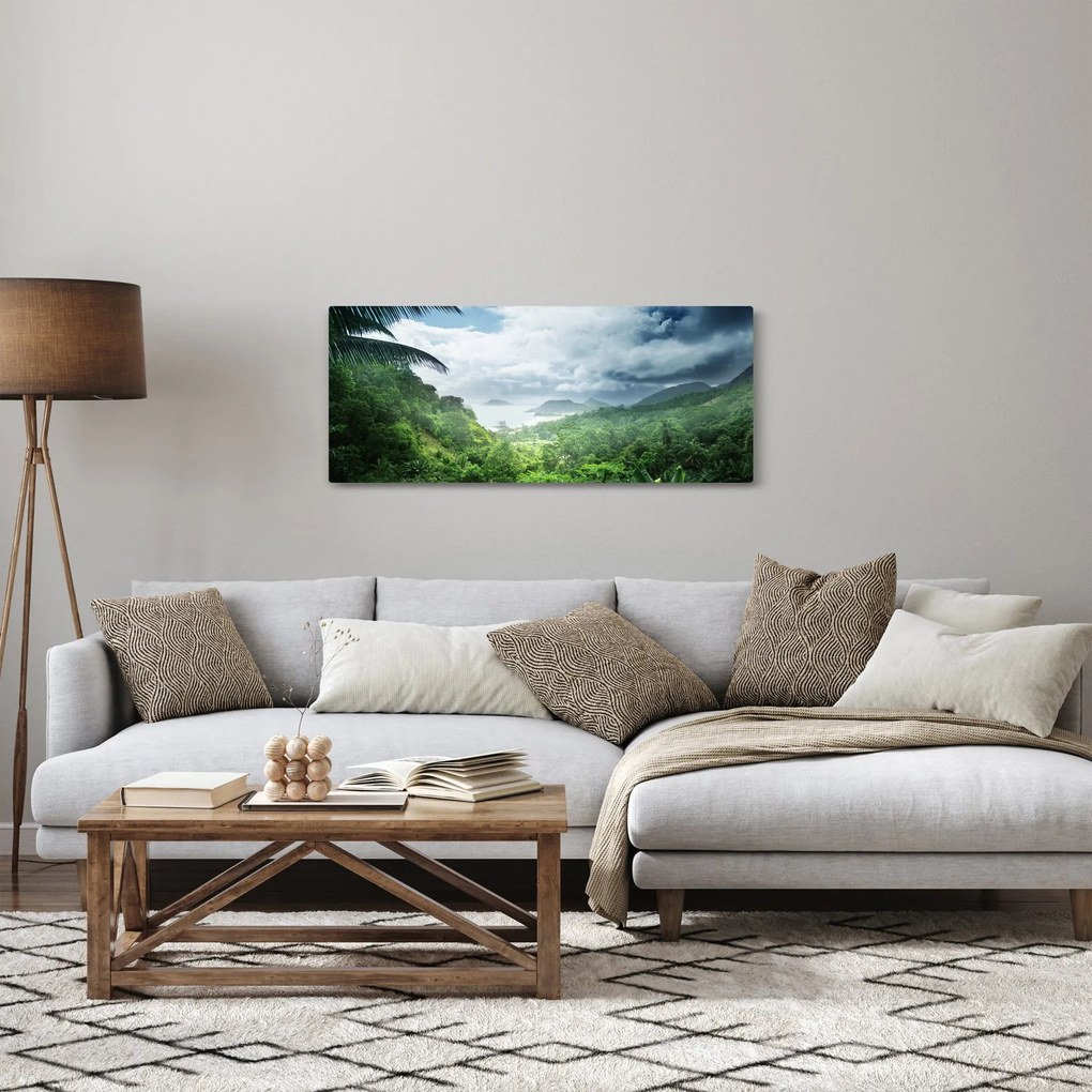 Kép - Seychelle-szigetek, dzsungel (120x50 cm)