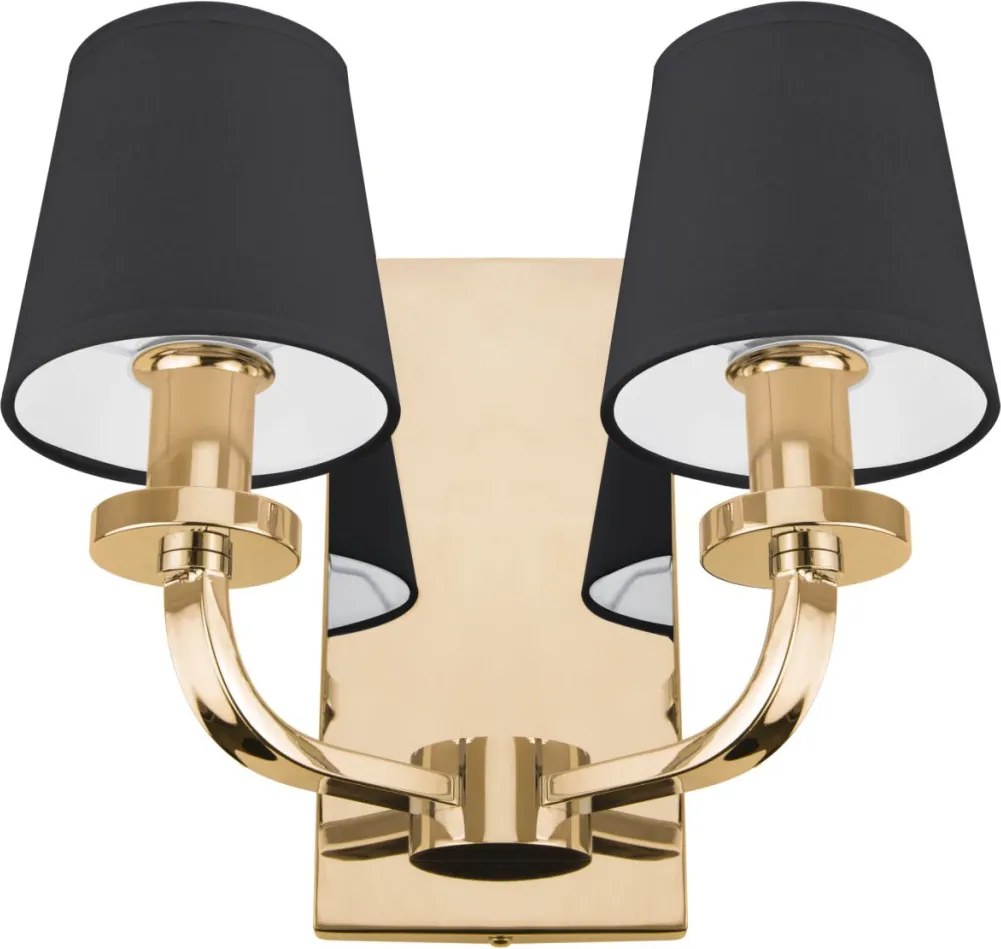 Cosmolight NEW YORK 1 W02510AU-BK Plafonlámpa 2x40W/E14 IP20