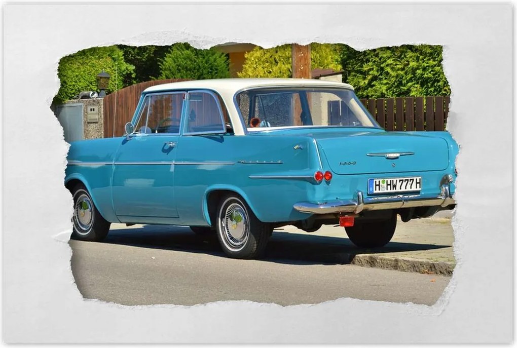 Poszter 60x40 Opel Rekord 1700ccm