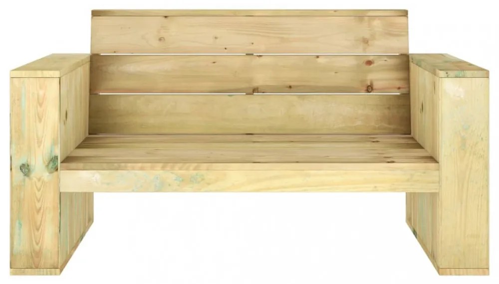 impregnált fenyőfa kerti pad 139 cm