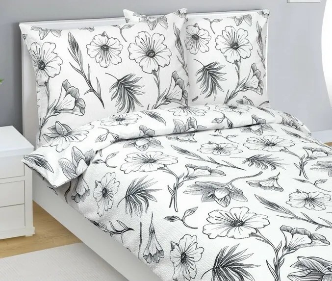 Bellatex Krepp ágynemű Ibišek, 140 x 200 cm, 70 x90 cm, 140 x 200 cm, 70 x 90 cm