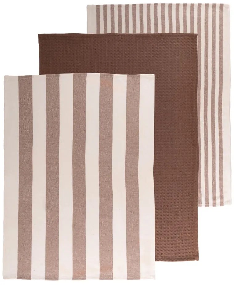 Pamut konyharuha szett 3 db-os 51x74 cm Marra – Tiseco Home Studio