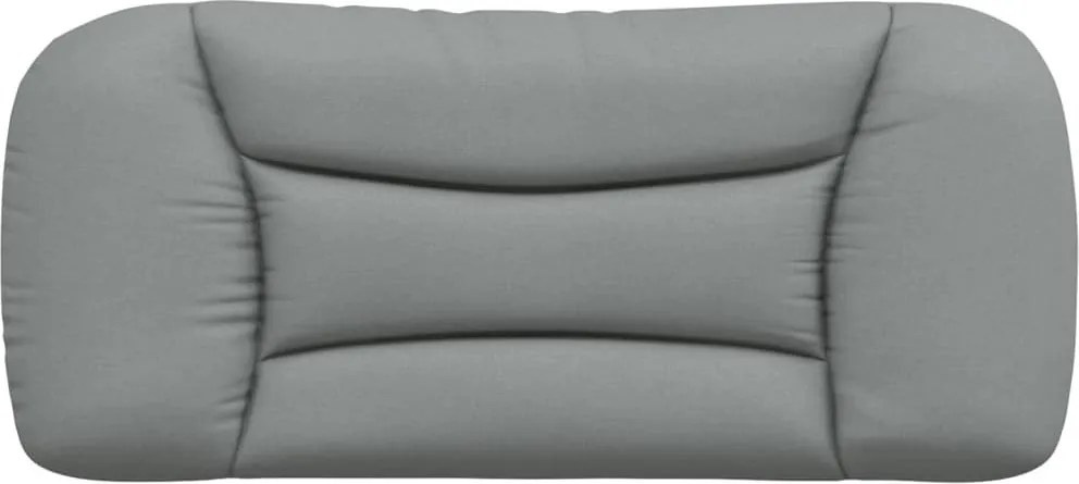 világosszürke szövet fejtámla párna Hvar 90 cm