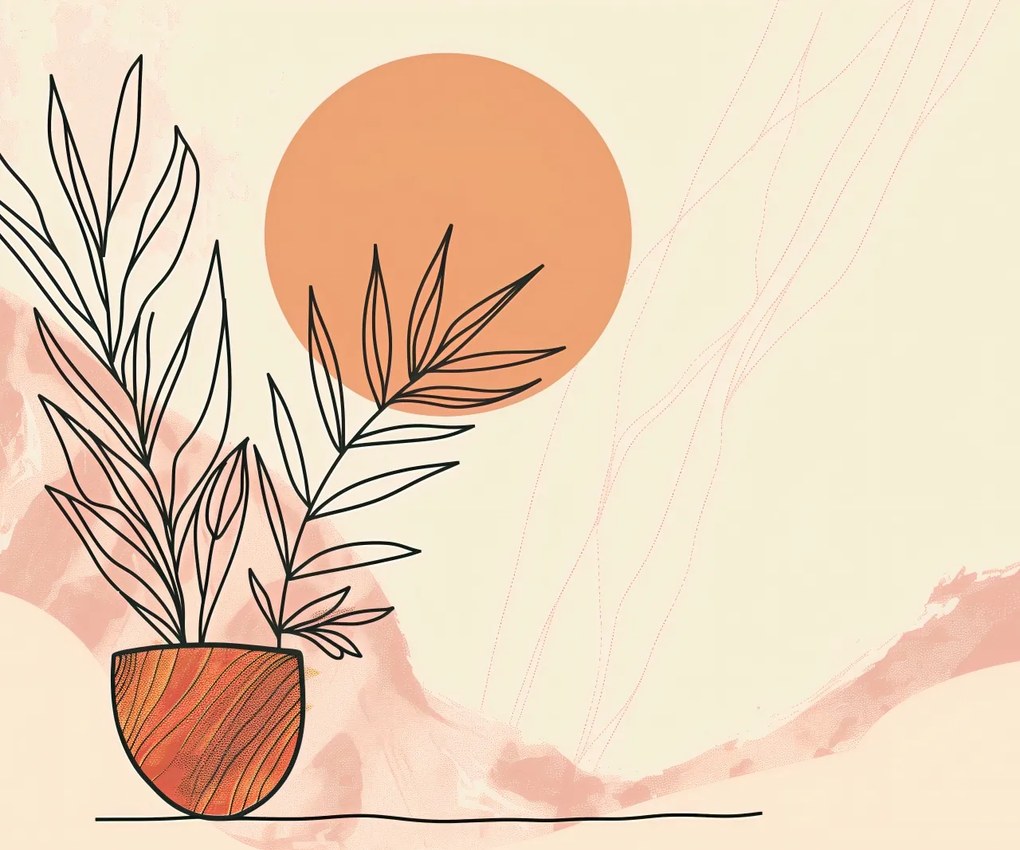 Poszter 60x50cm Kilátás a sivatag felett