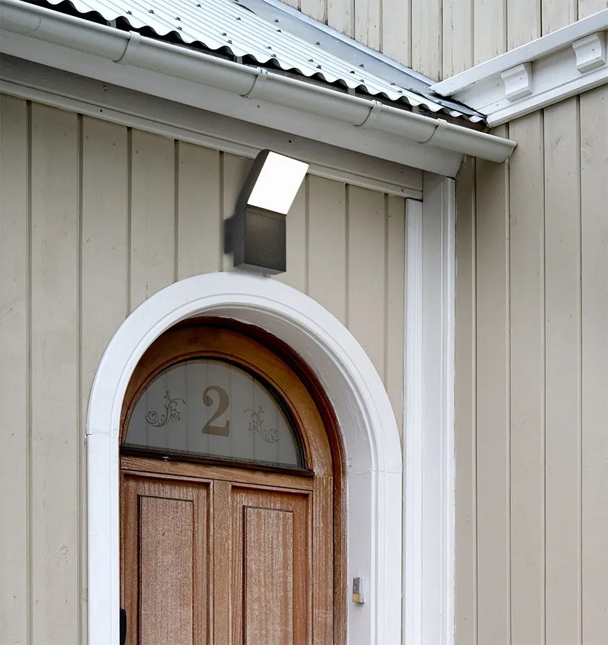 KAJA K-8146 VIDAT Modern Kültéri Fali Lámpa Fekete LED IP54