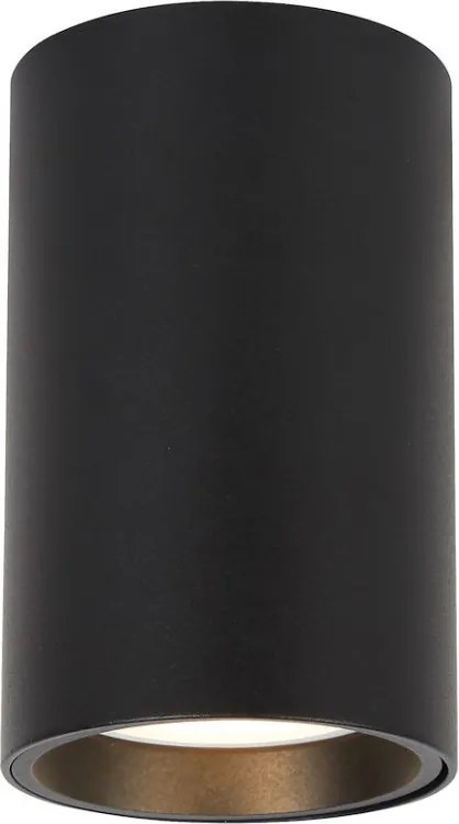 MILAGRO ML0381 GENESIS Hengeres Mennyezeti Lámpa Fekete GU10 IP20