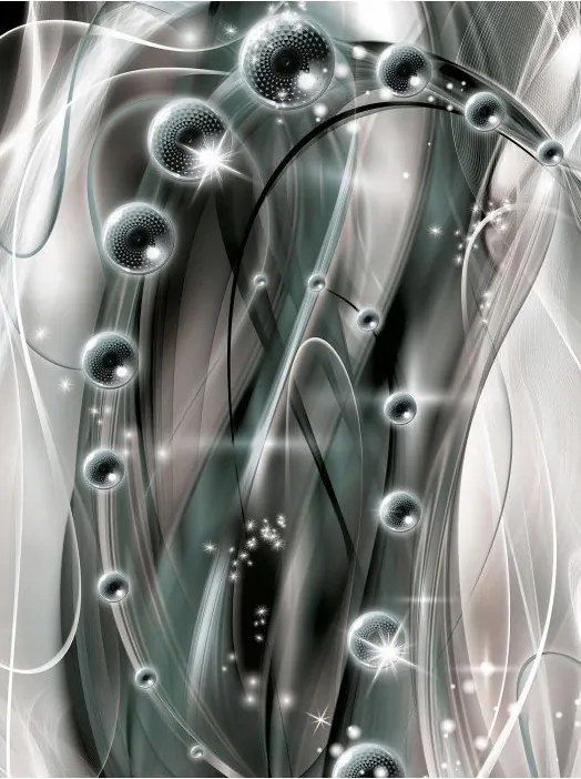 Fotótapéta Gömbök Absztrakt Elegancia Stílus Mélység Perspektíva 206x275 +ragasztó