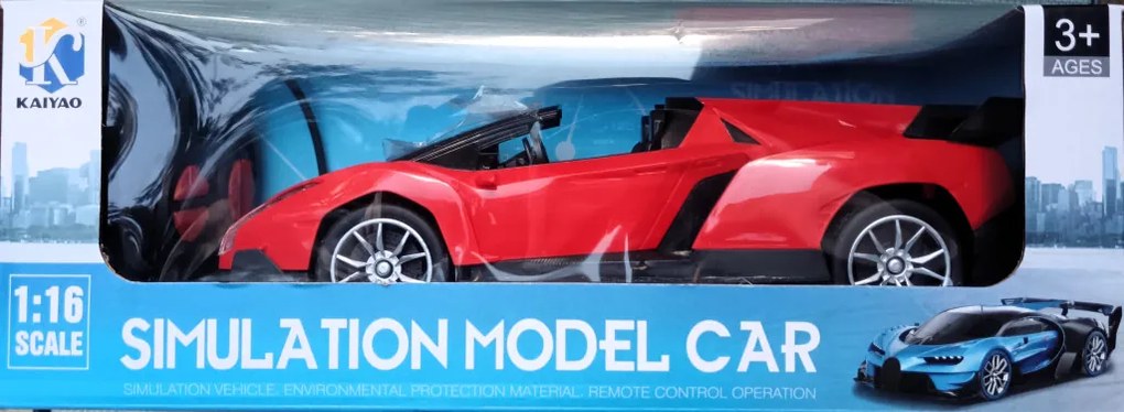 1:16 Lamborghini Kabrio Modell 28 Cm Szép Kidolgozás