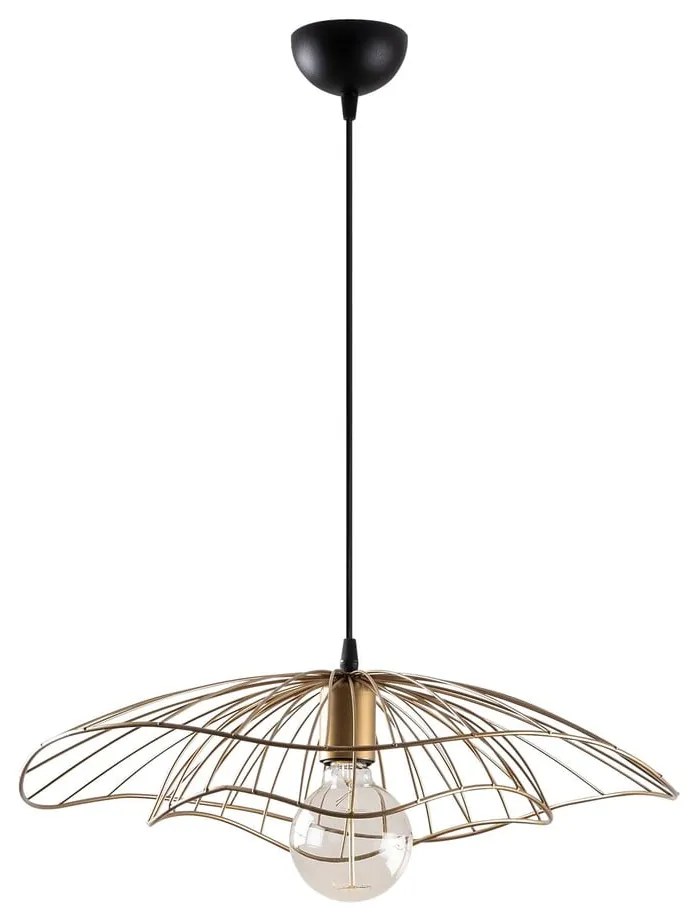 Aranyszínű függőlámpa ø 50 cm Tel – Opviq lights