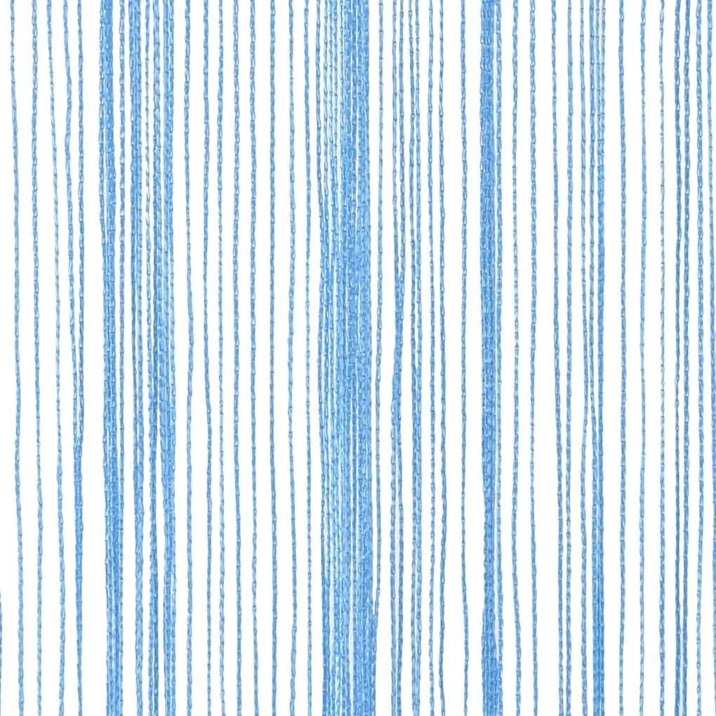 2 db világoskék zsinórfüggöny 140 x 250 cm