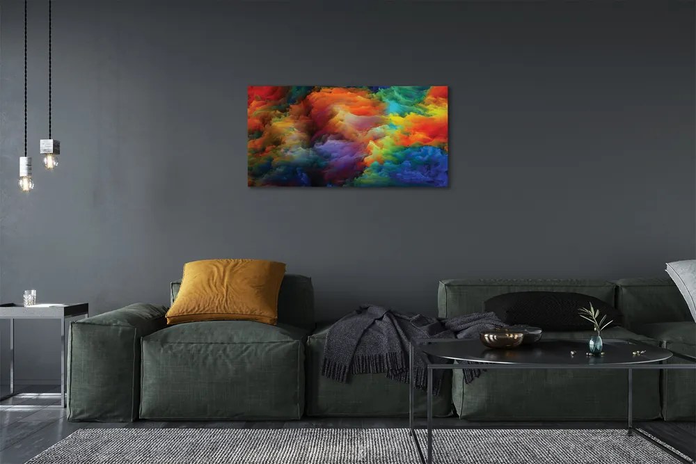 Canvas képek 3d színes fraktálok 140x70 cm