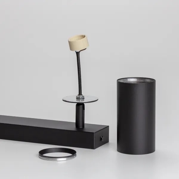 Brilagi - Spotlámpa SELE 2xGU10/30W/230V fekete