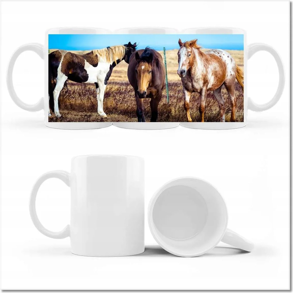 Fotó bögre Ló Lovak Lovaglás