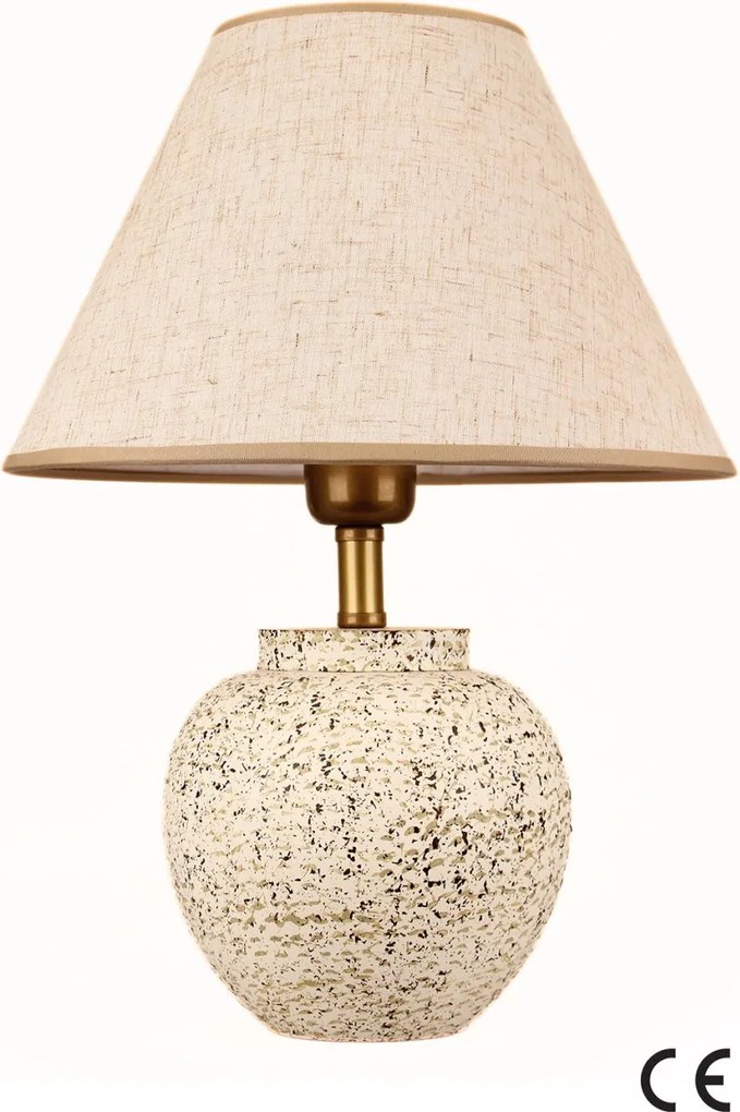Kerámia éjjeli lámpa, Ø30 cm – BK112