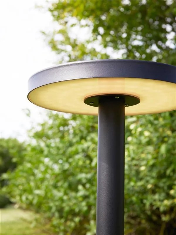 MARKSLÖJD 108173 GARDEN24 Modern Kültéri Állólámpa Fekete LED IP44