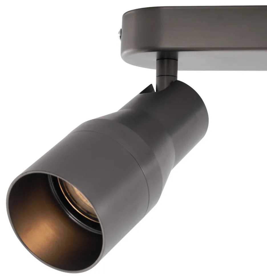 Kerek mennyezeti spotlámpa, antracit GU10 50 mm 2-lámpás - Stanley