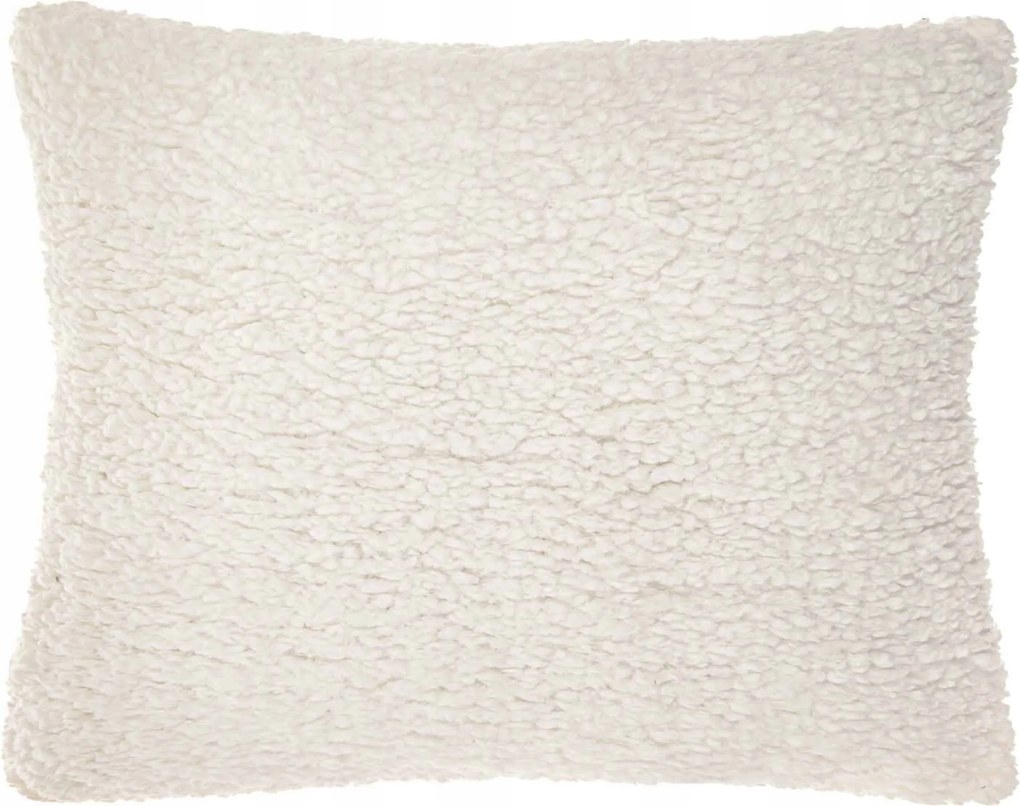 Dreamy boucle díszpárnahuzat 50x70 krém bárány+bükk