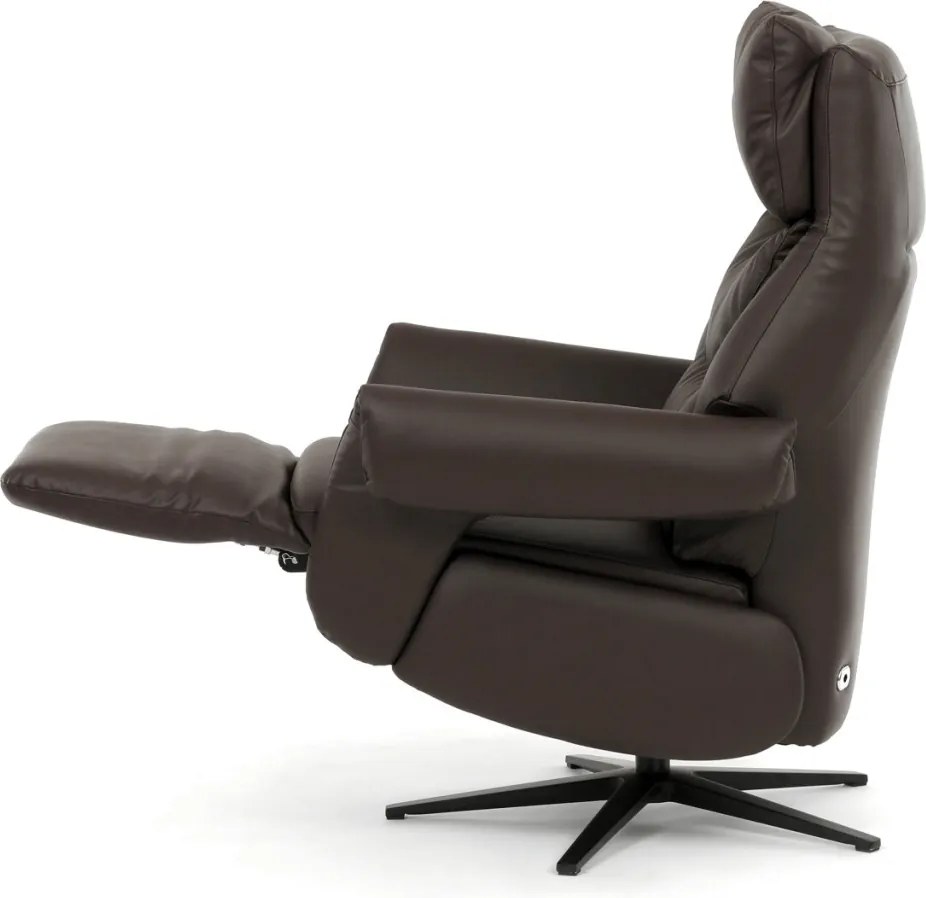 Elektromos relax fotel barna bőr TV-B3980 BR3