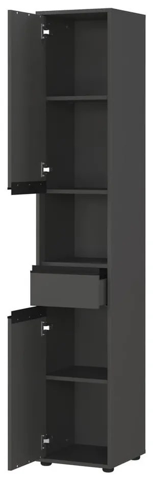 Antracitszürke fürdőszoba bútor szett Lemont – Germania