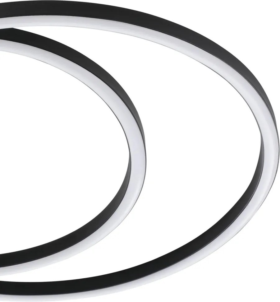 EGLO 900471 RUOTALE Modern LED Mennyezeti Lámpa Fehér, Fekete LED IP20