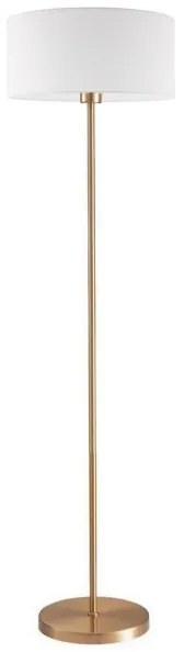 LED állólámpa TUNJA 1xE27/20W/230V átm. 38 cm arany/fehér