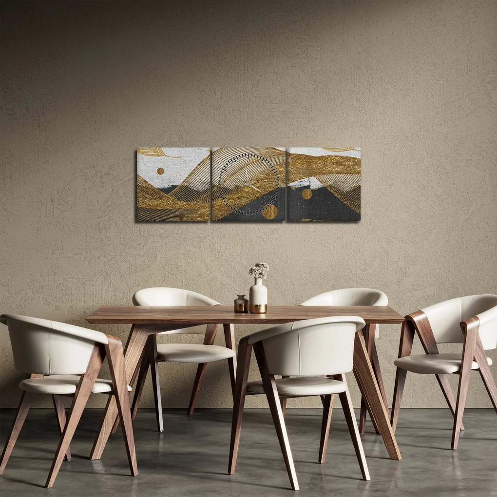 Kép - Arany toll (órával) (90x30 cm)