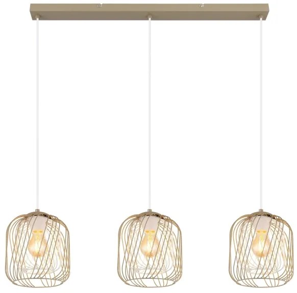 Globo 15965-3H - DICHTI kábelre szerelt függeszték, 3xE27/40W/230V