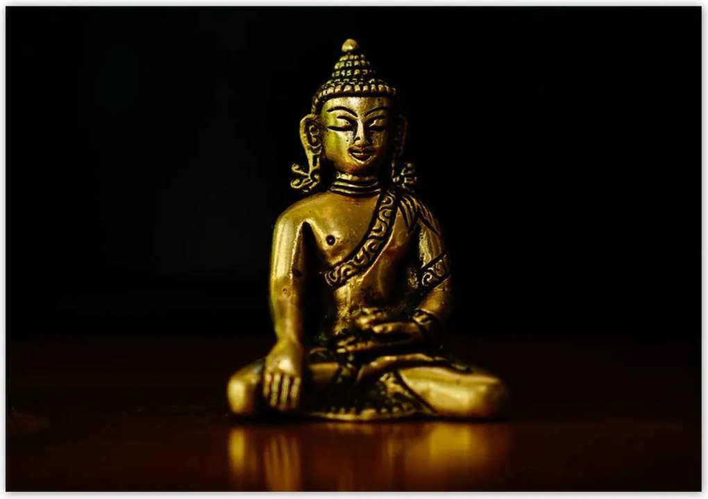 Fotótapéták 416x290 Arany Buddha Arany