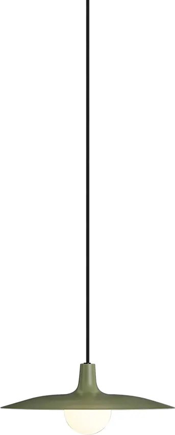 Retro függőlámpa zöld színben 1 fázisú sínrendszerhez - Slimline Panzi