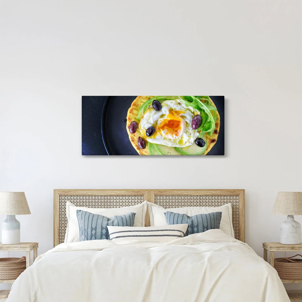 Egészséges palacsinta képe (120x50 cm)