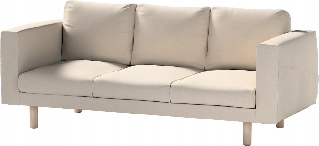 Norsborg 3 személyes kanapé huzat Ikea fekete