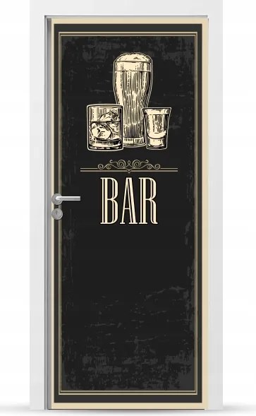 Furnér Kültéri Ajtó matrica Bútor öntapadós Könnyű Ragasztás