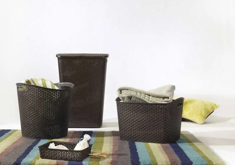 CURVER Szennyestartó kosár MY STYLE RATTAN 30 L barna
