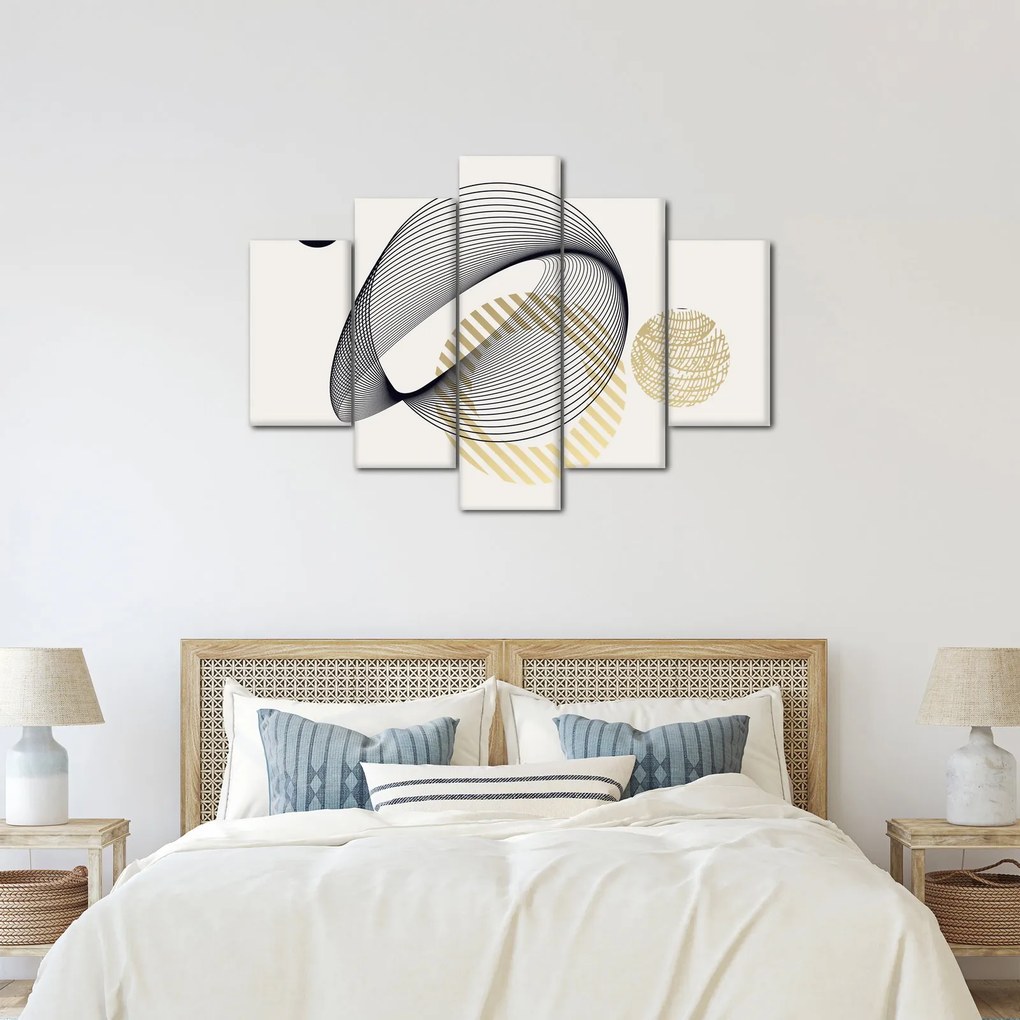 Kép - Geometriai formák N⁰3 (150x105 cm)
