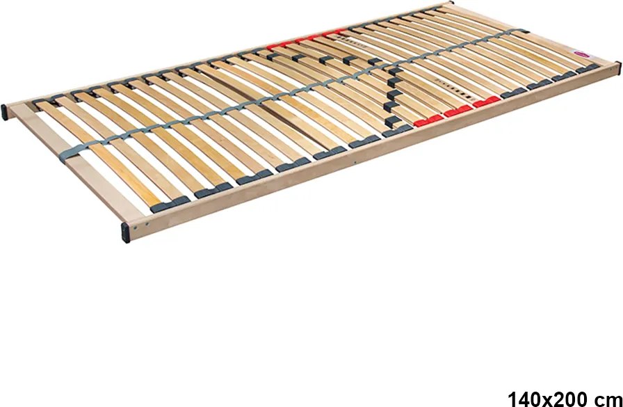 Lamella ágyrács, 140x200 cm, DOUBLE KLASIK NEW