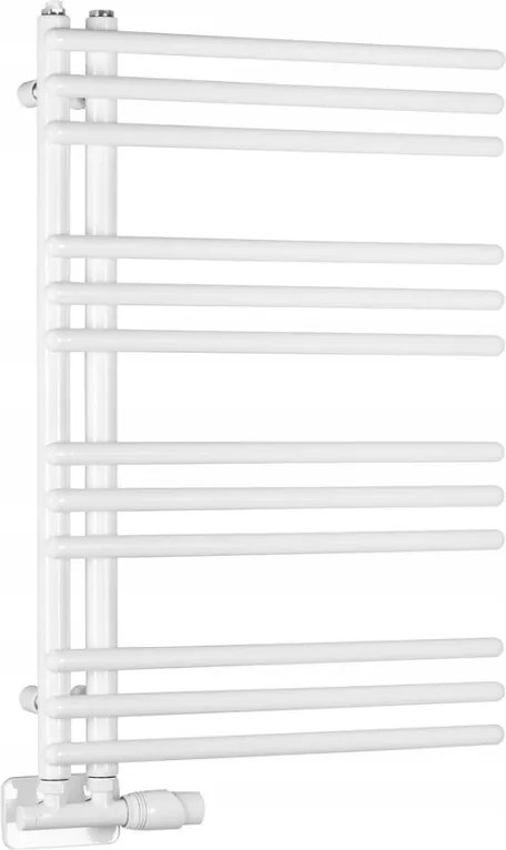 Aqualine Poseidon fürdőszobai radiátor 450x740 mm fehér PS474