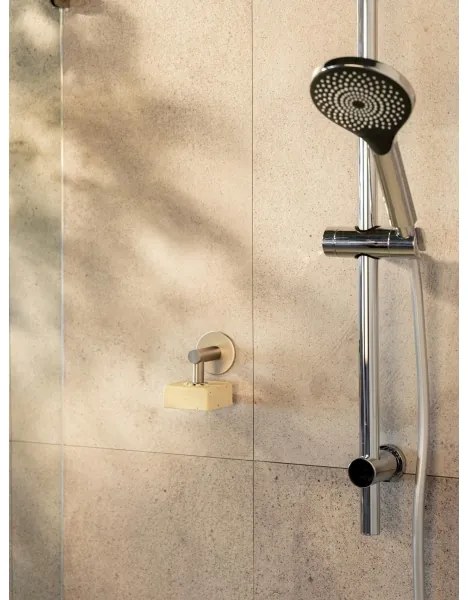 WENKO 24971100-Szappantartó TURBO-LOC 4,5x7 cm ezüstszínű