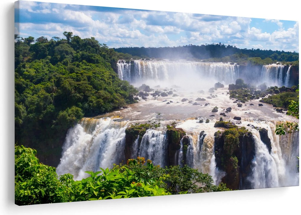 Iguassu vízesés képe (90x60 cm)