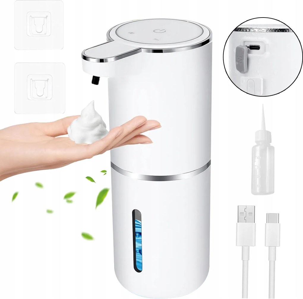 Habszappan adagoló Érintésmentes Automata Usb Dispenser