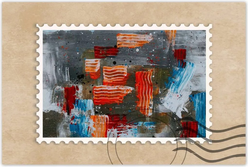 Poszterek 90x60 Absztrakt Rebekah