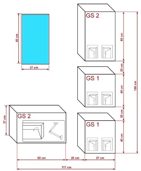 Prince gloss modern f1 előszoba bútor magasfényű feKETE