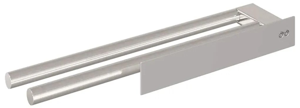 Törölközőtartó Ezüst 40 x 9 x 4 cm Rozsdamentes acél