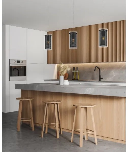 Eglo 900341 - Csillár zsinóron PINTO TEXTIL 1xE27/10W/230V