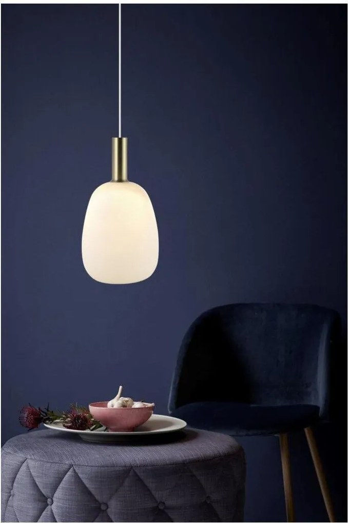 NORDLUX 47303001 ALTON Modern Függesztett Lámpa Fehér, Fekete, Sárgaréz E27 IP20