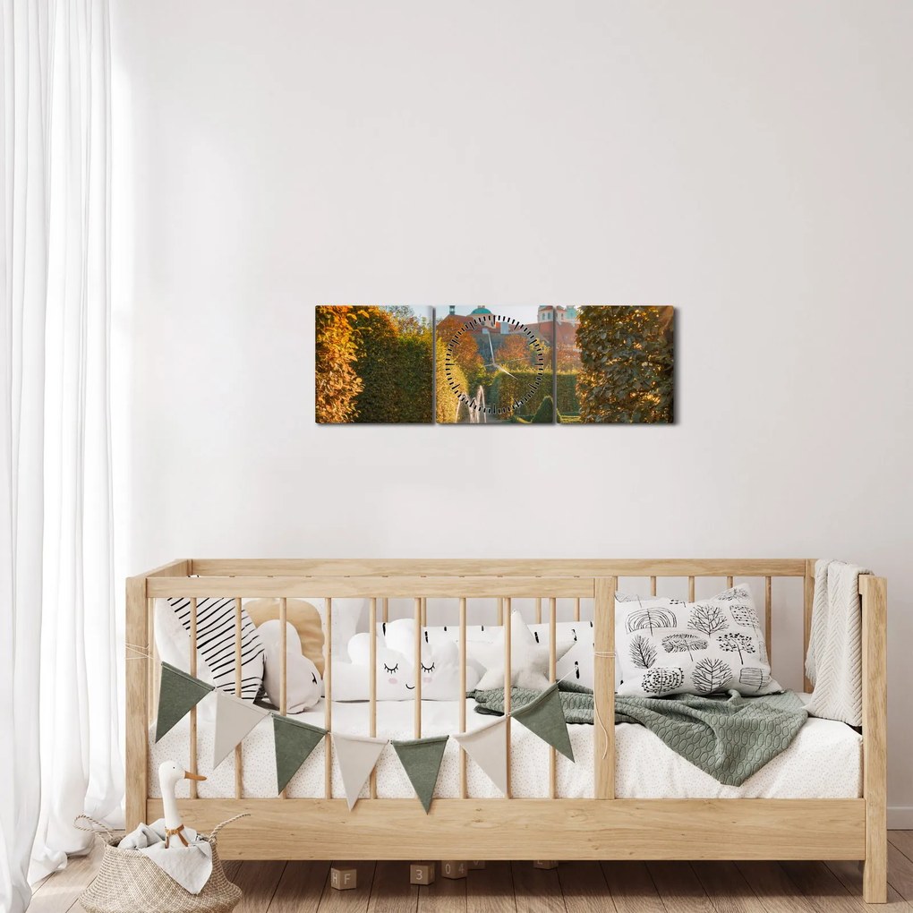 Kép - Wallenstein palota (órával) (90x30 cm)