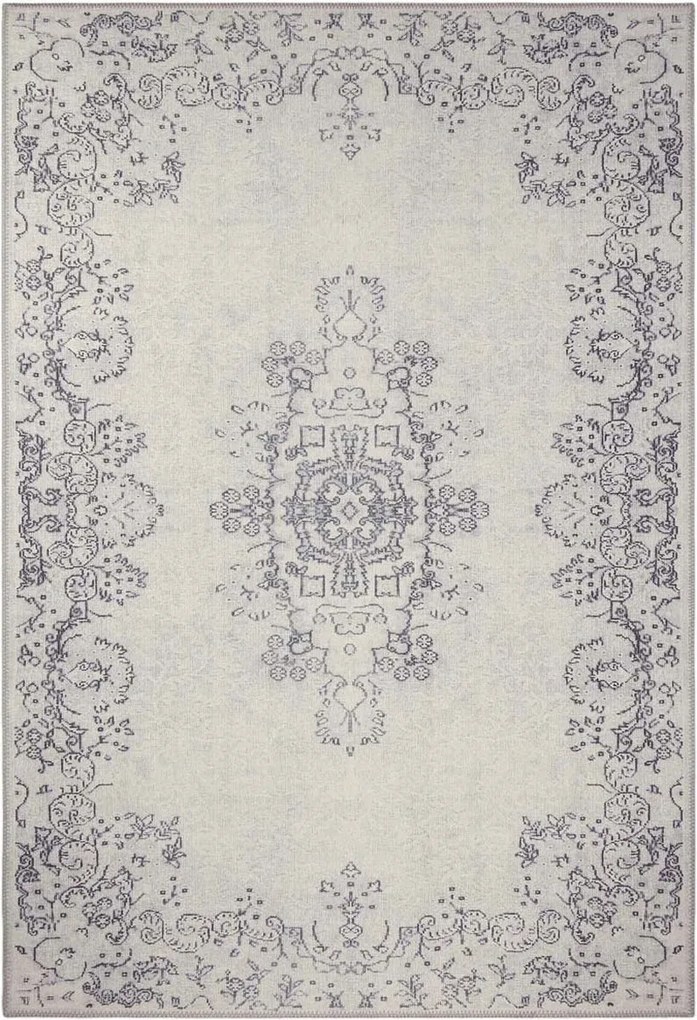 Keleti szőnyeg nappaliba,szürke 200x290 cm