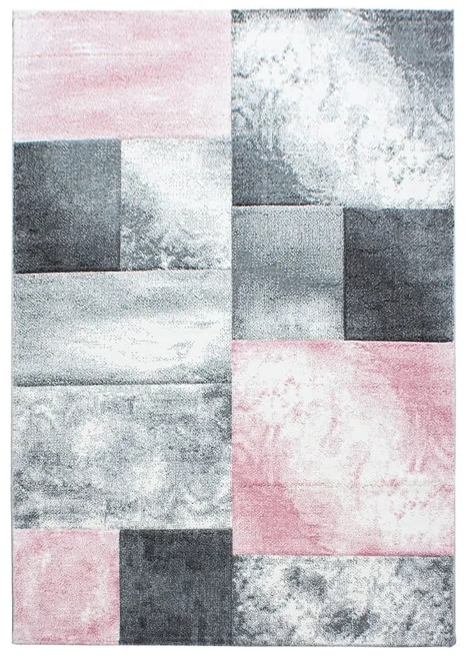 Rózsaszín-szürke szőnyeg 120x170 cm Hawaii – Ayyildiz Carpets