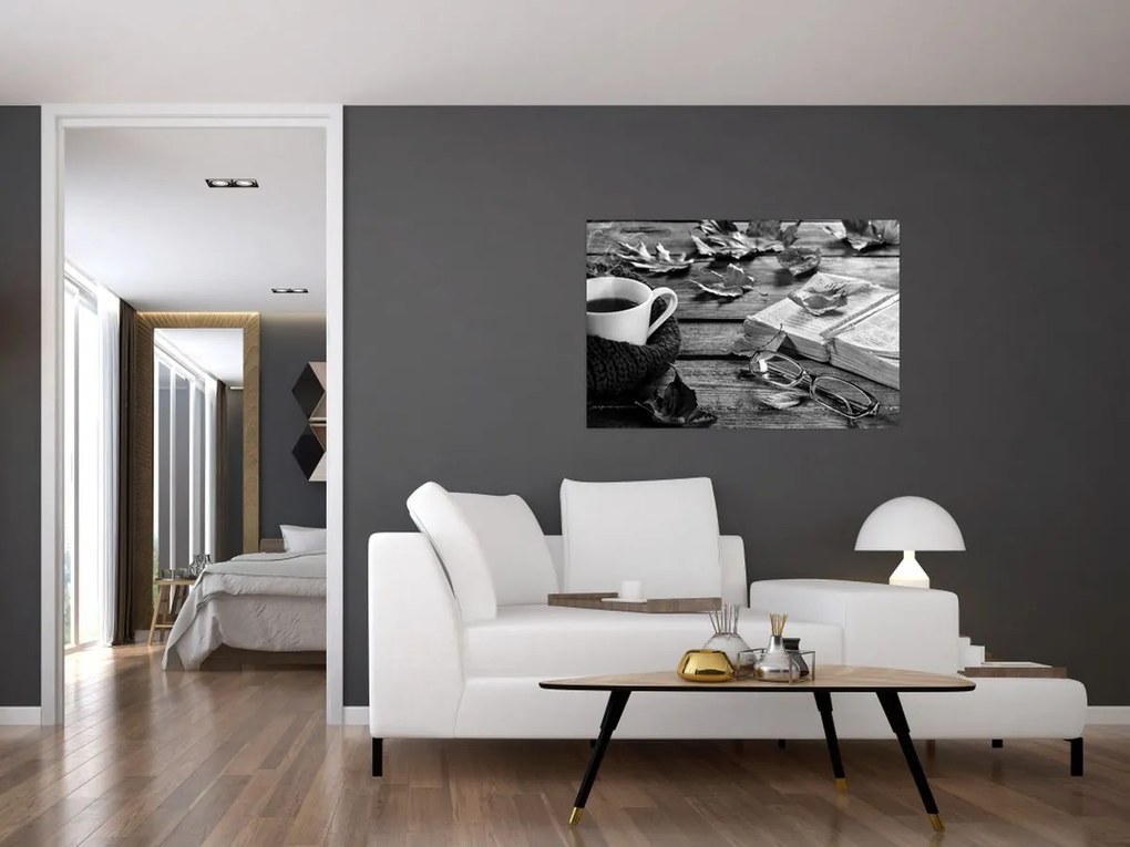 Kép - Egy nyugodt őszi nap (90x60 cm)